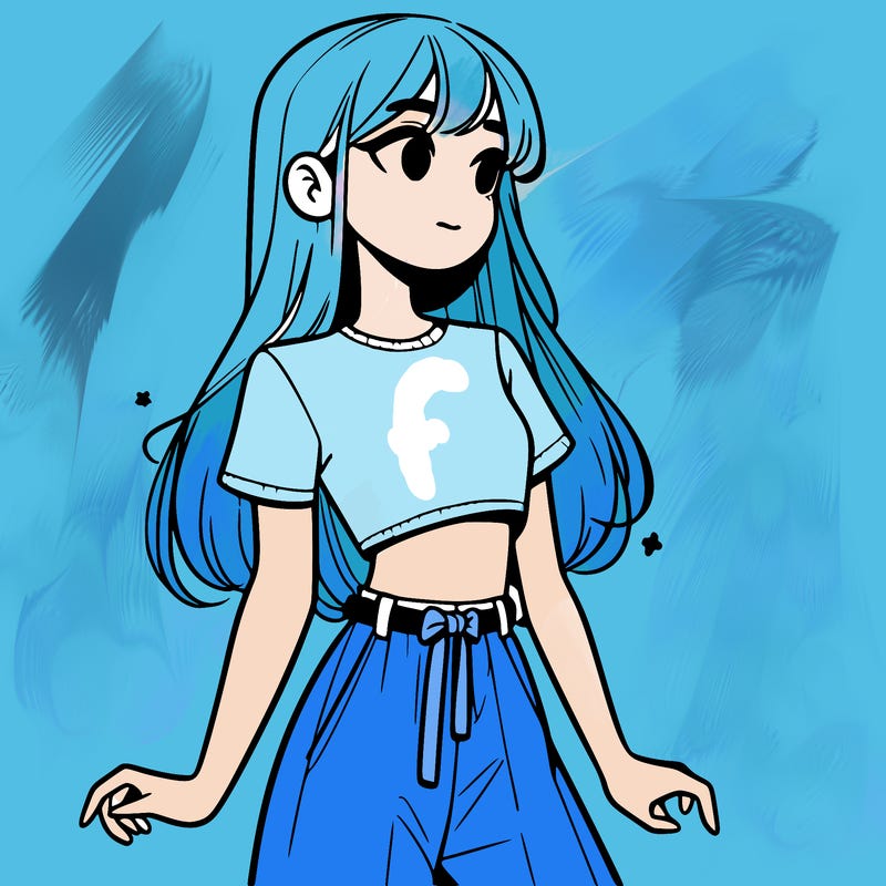 girl in a cute crop top