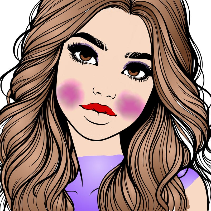 beautiful realistic girl