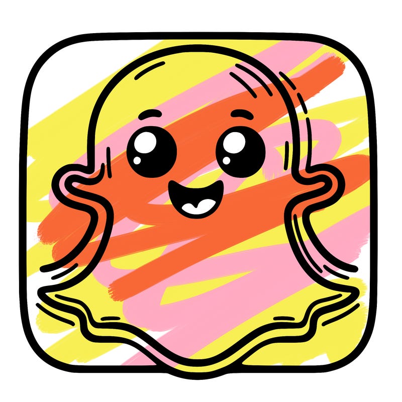 regular snapchat logo