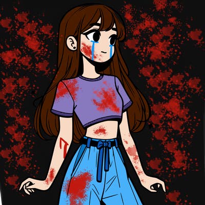 girl in a cute crop top