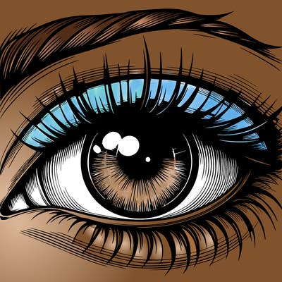 realistic eye