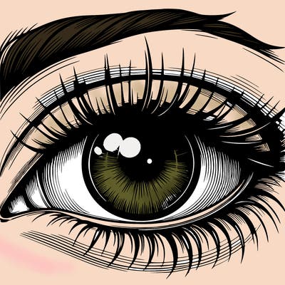realistic eye