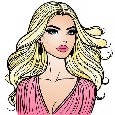 beautiful fashion woman