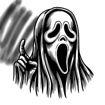 realistic ghostface horror