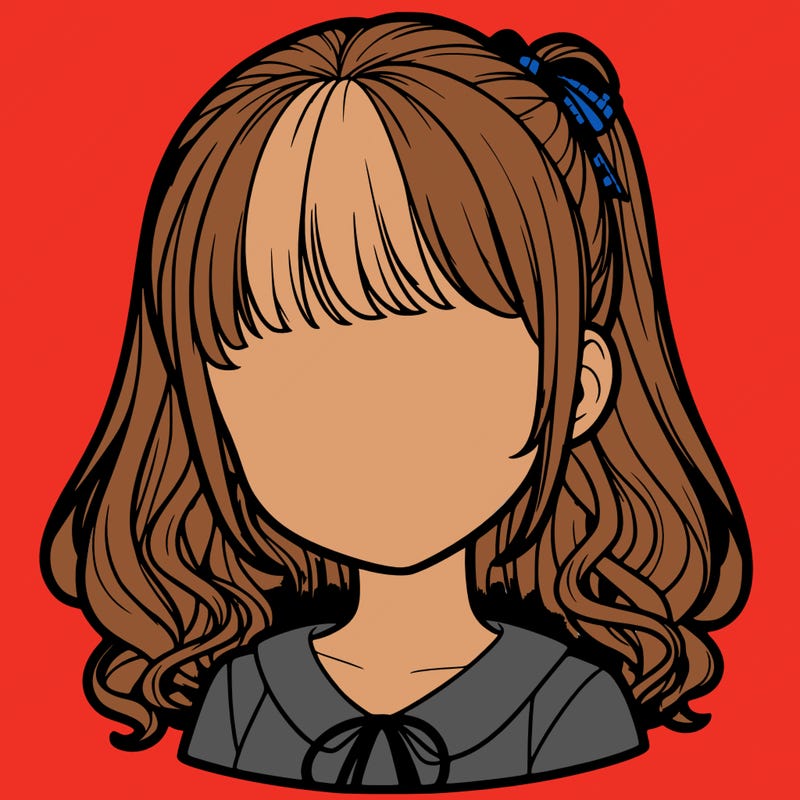 realistic girl faceless