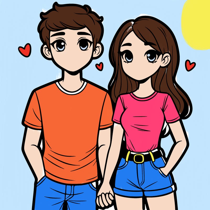 boyfriend and girlfriend