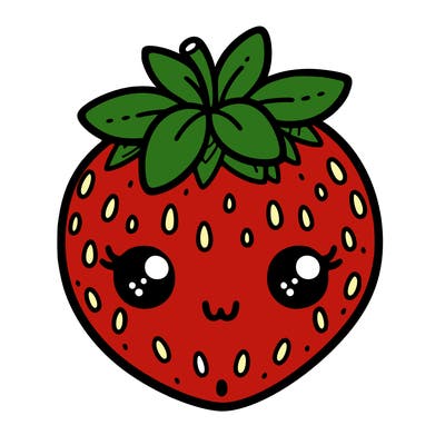 cute strawberry