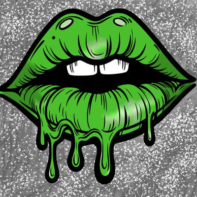 lips that look realistic and drip