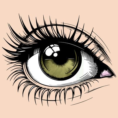 realistic eye
