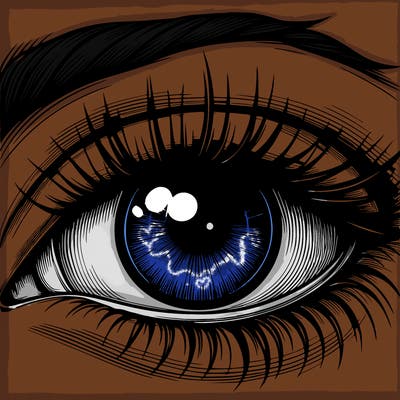 realistic eye