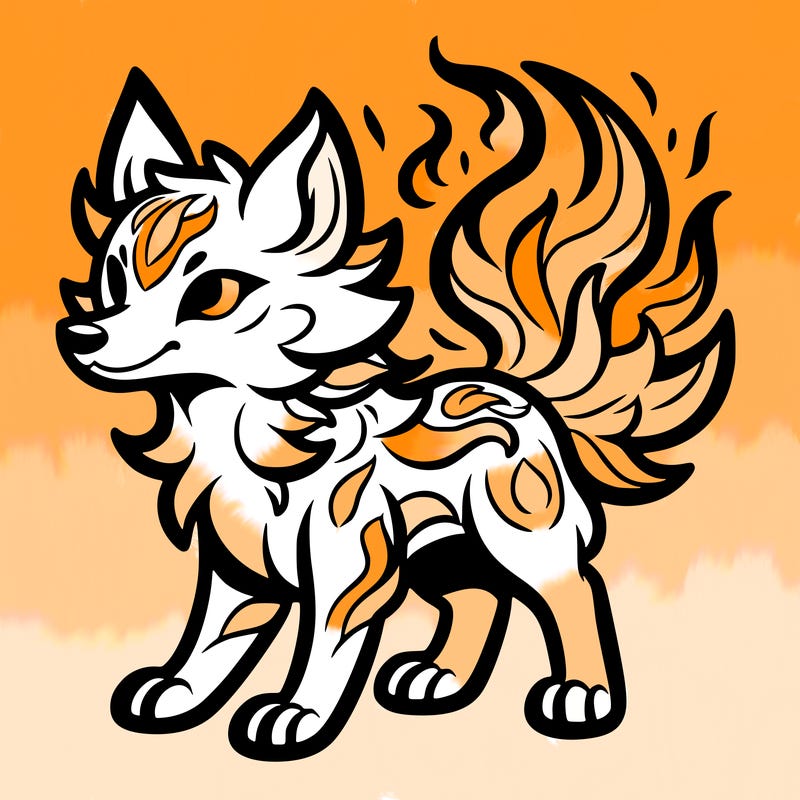 fire wolf