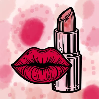 lips and lipstick