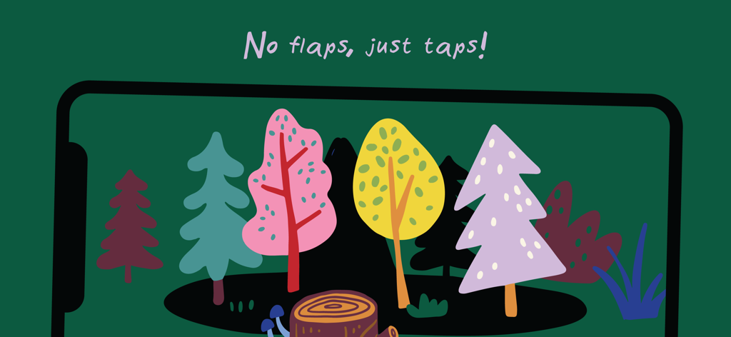 Peekaboo Barn - Baby Books - Interactive forest scene with colorful trees in Peekaboo Barn baby book app