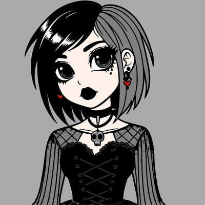 goth girl