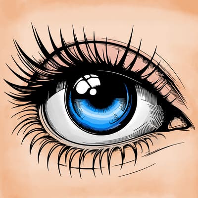 realistic eye
