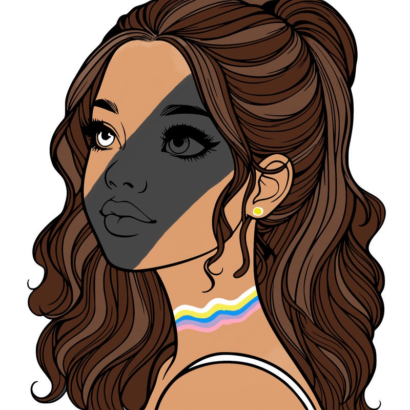 beautiful realistic girl