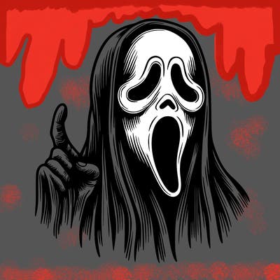 realistic ghostface horror