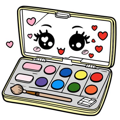 makeup pallet