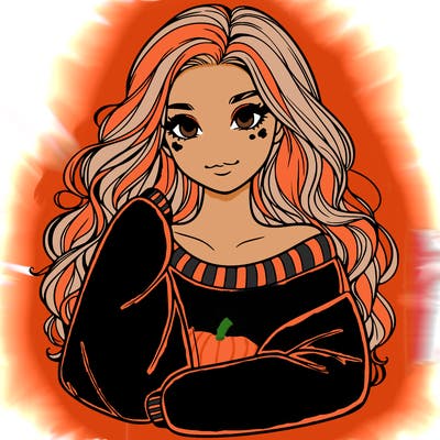 a beautiful girl in a big sweatshirt