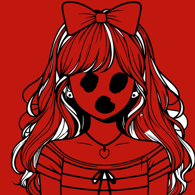 realistic girl no face