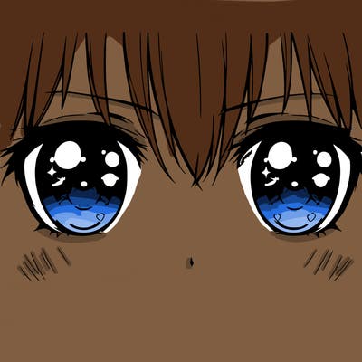 anime eyes