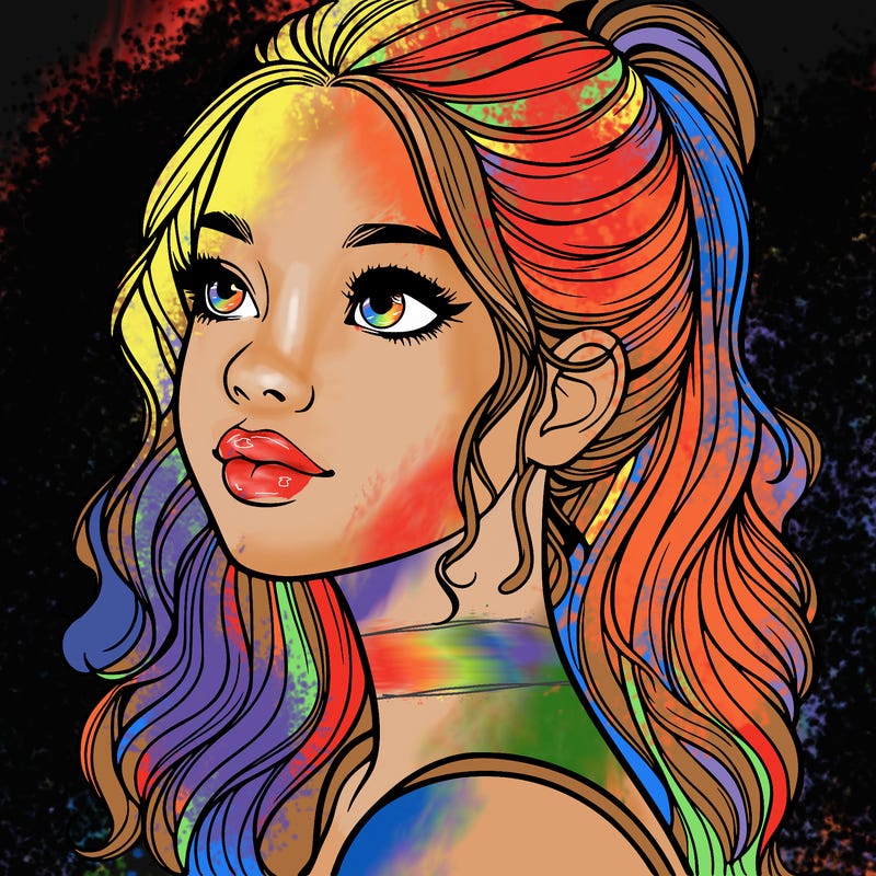 beautiful realistic girl