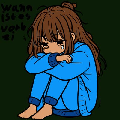 depressed girl