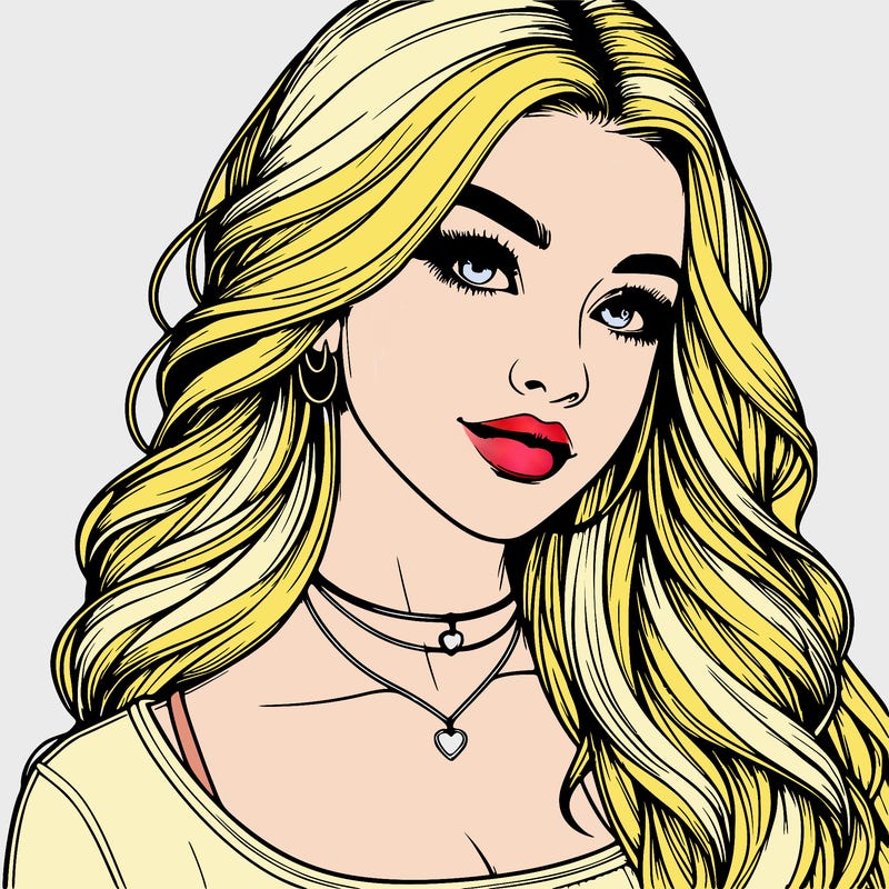 detailed realistic girl