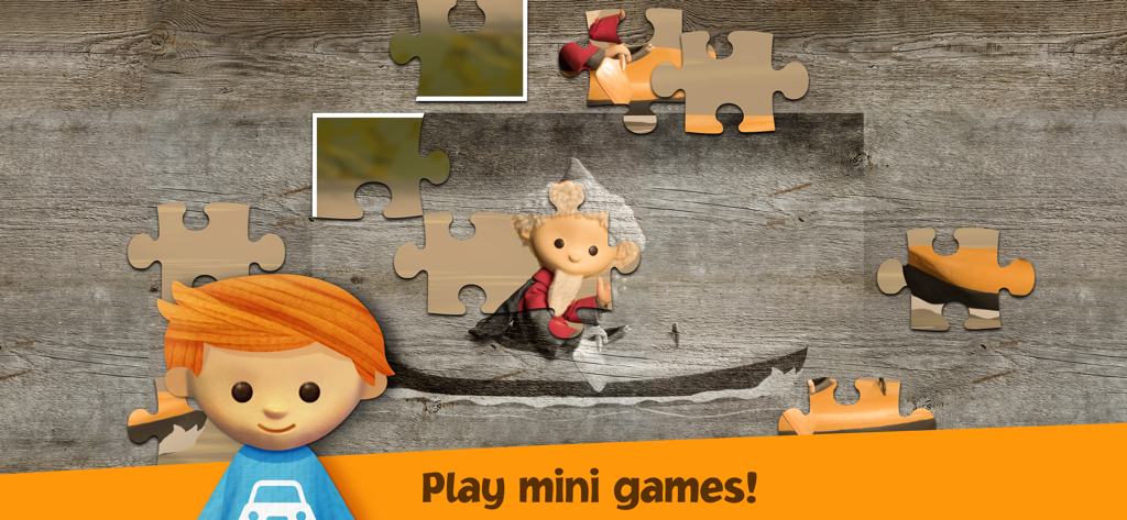 Unser Sandmännchen - Ein Puzzle-Minispiel mit der Sandmännchen-Figur