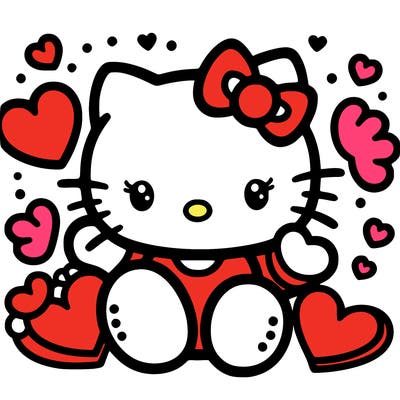 hello kitty hearts