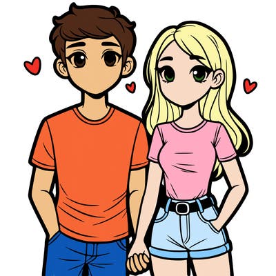 boyfriend and girlfriend