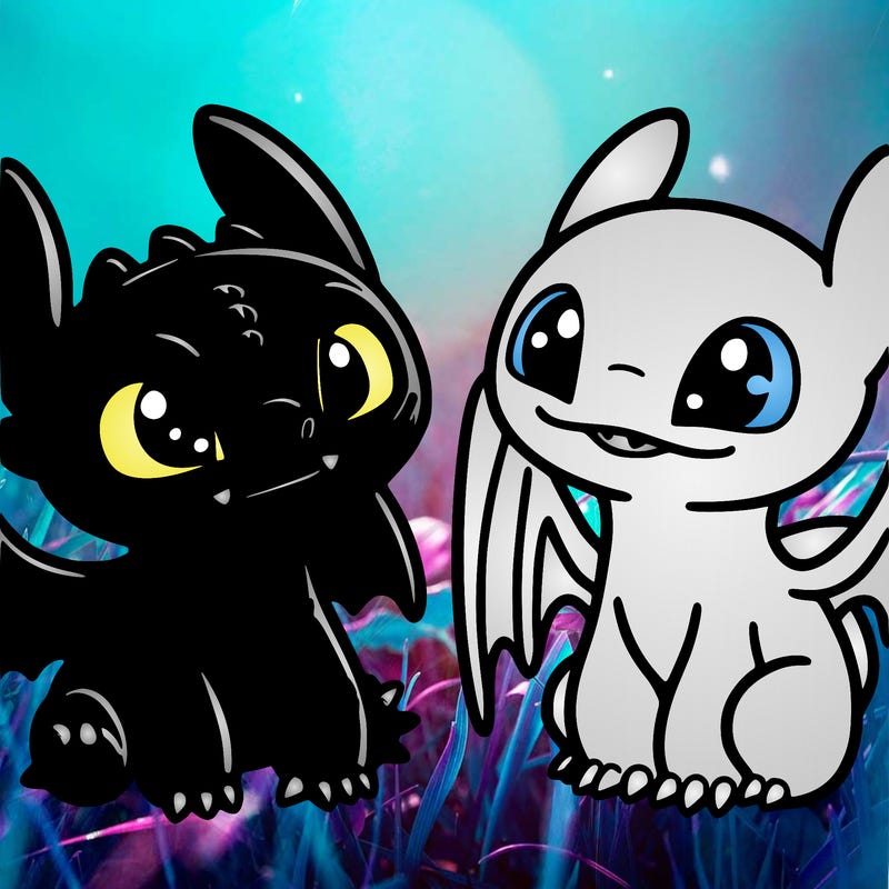 toothless and light fruy