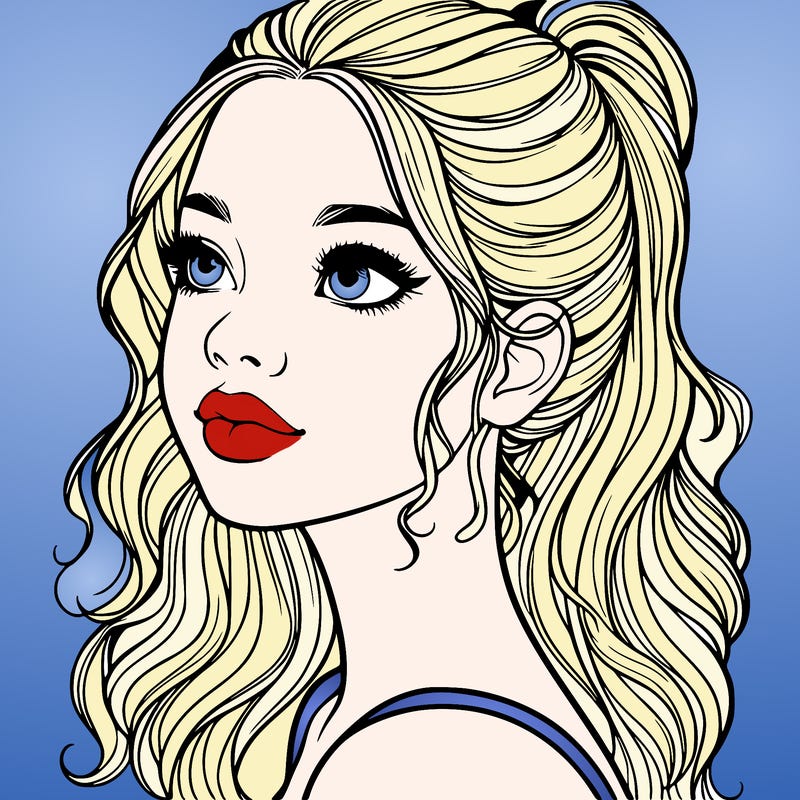 beautiful realistic girl