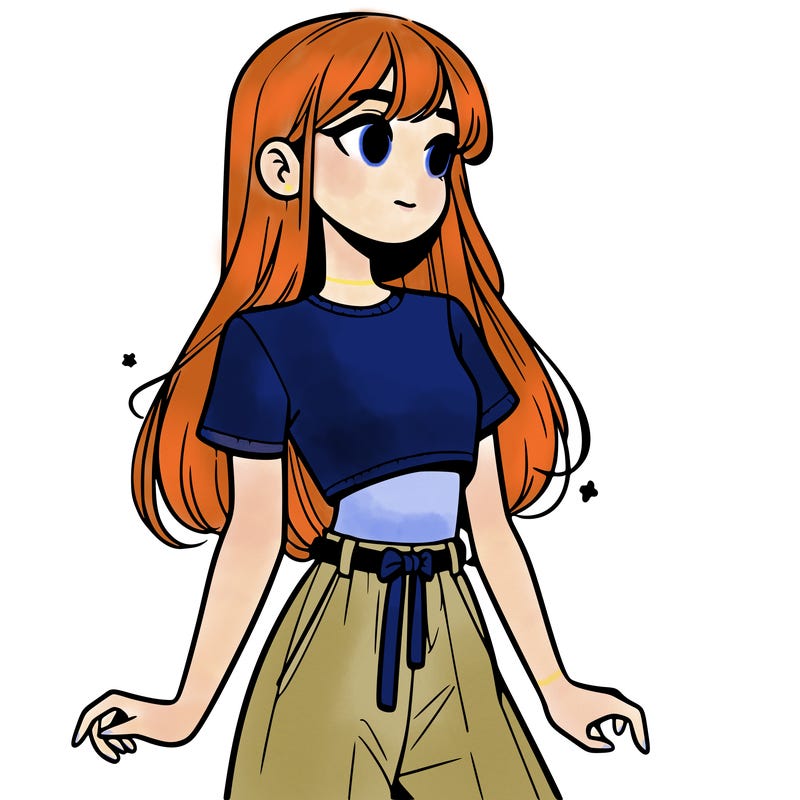 girl in a cute crop top