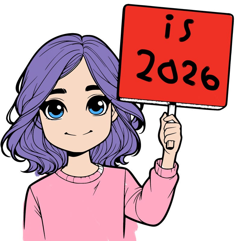 realistic girl holding up a sign