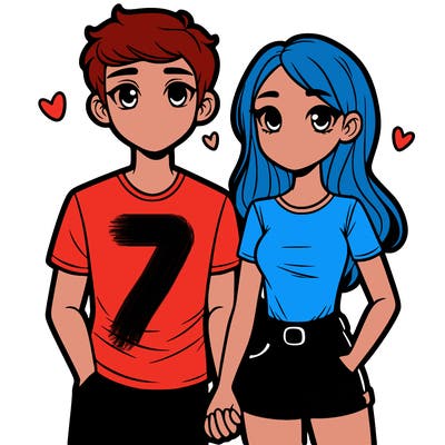 boyfriend and girlfriend