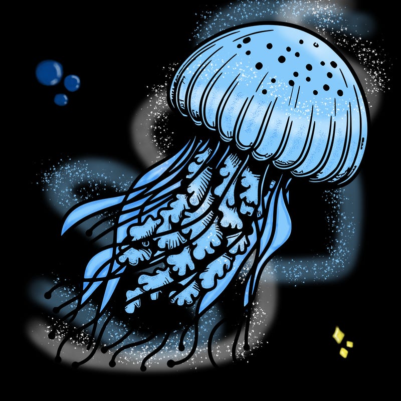 realistic jellyfish