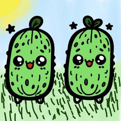 cute pickles