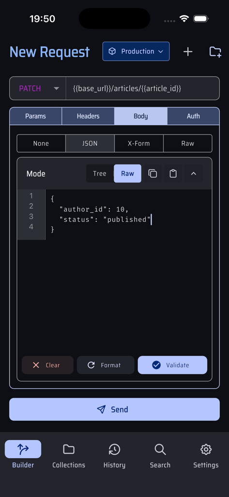 Fetchy - HTTP Client - Developer Tools App | MWM
