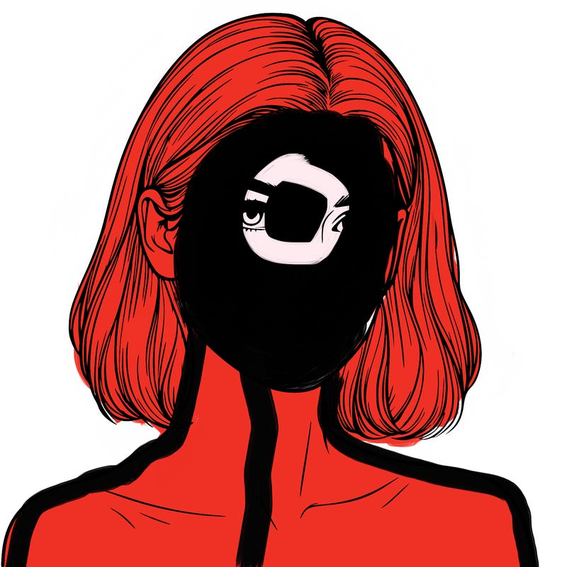 realistic portrait of woman