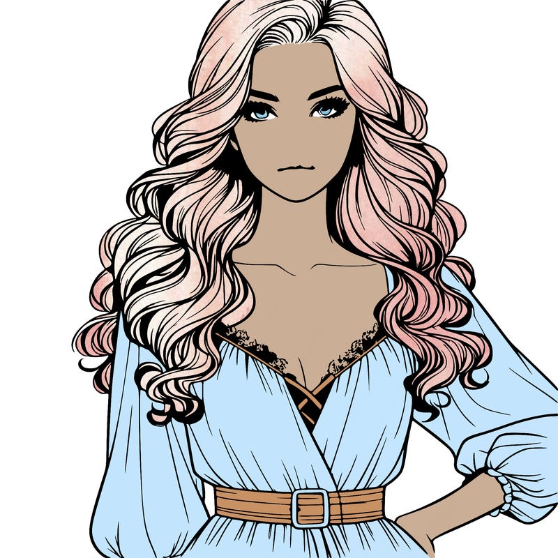 beautiful model realistic woman