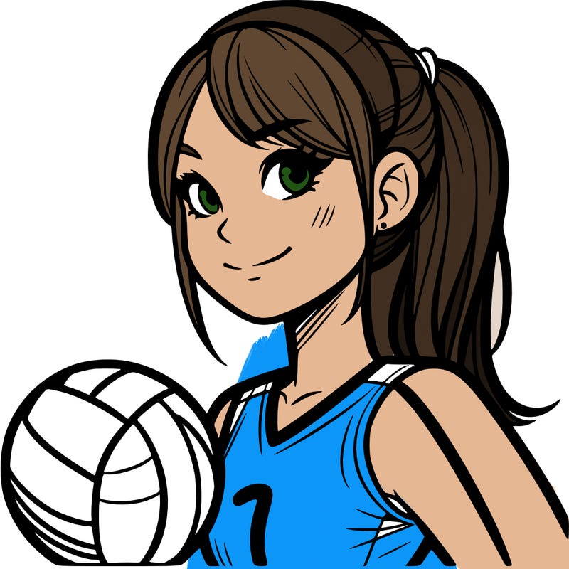voleyball girl