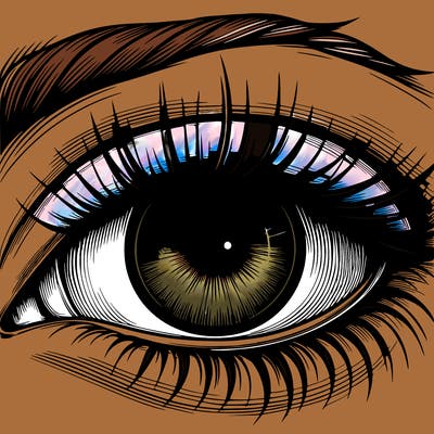 realistic eye