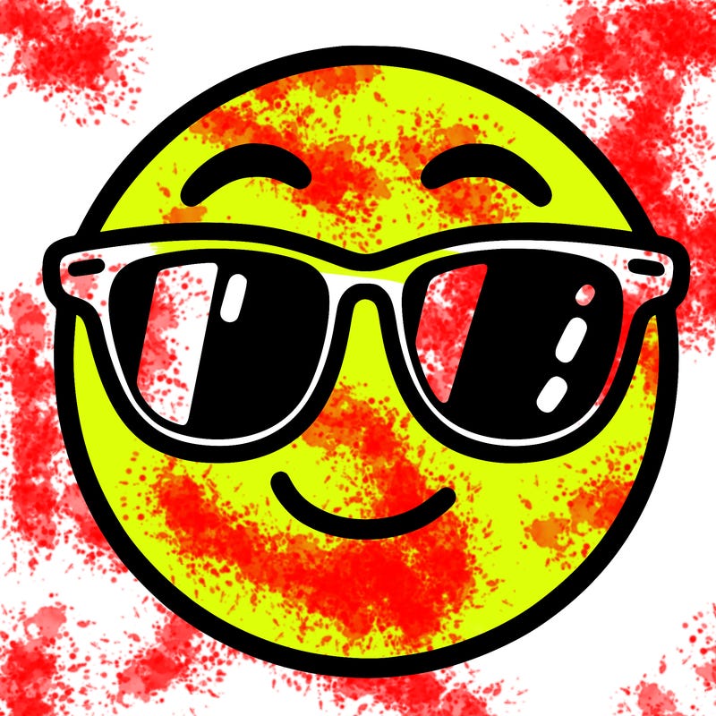 emoji with sunglasses