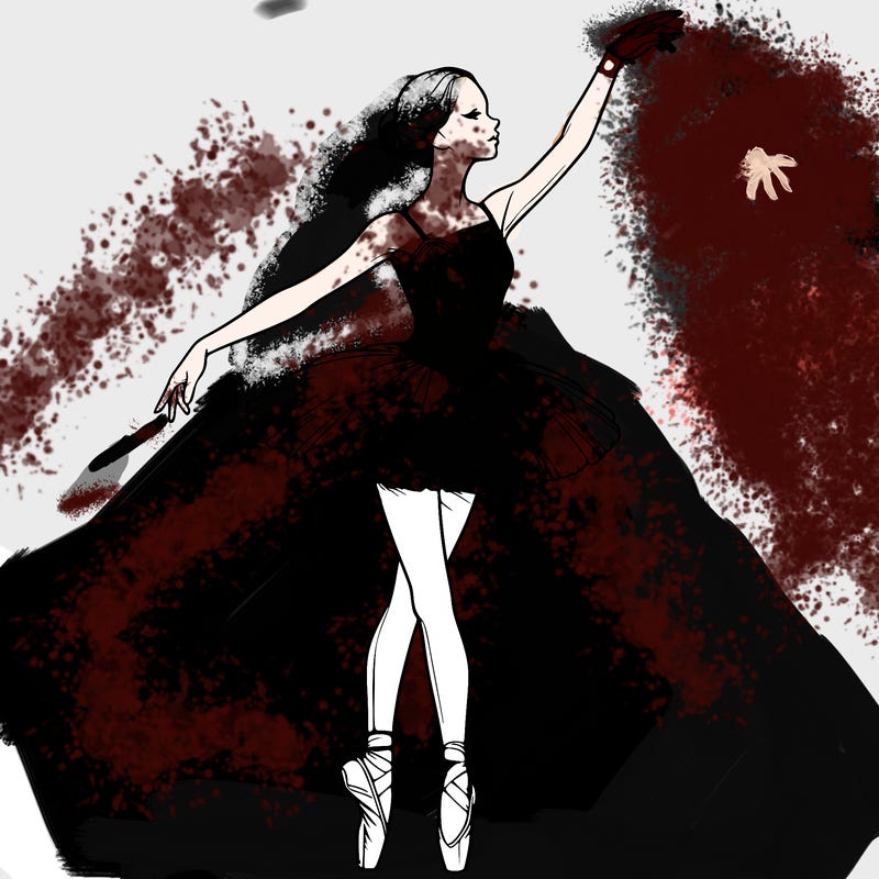 realistic ballerina