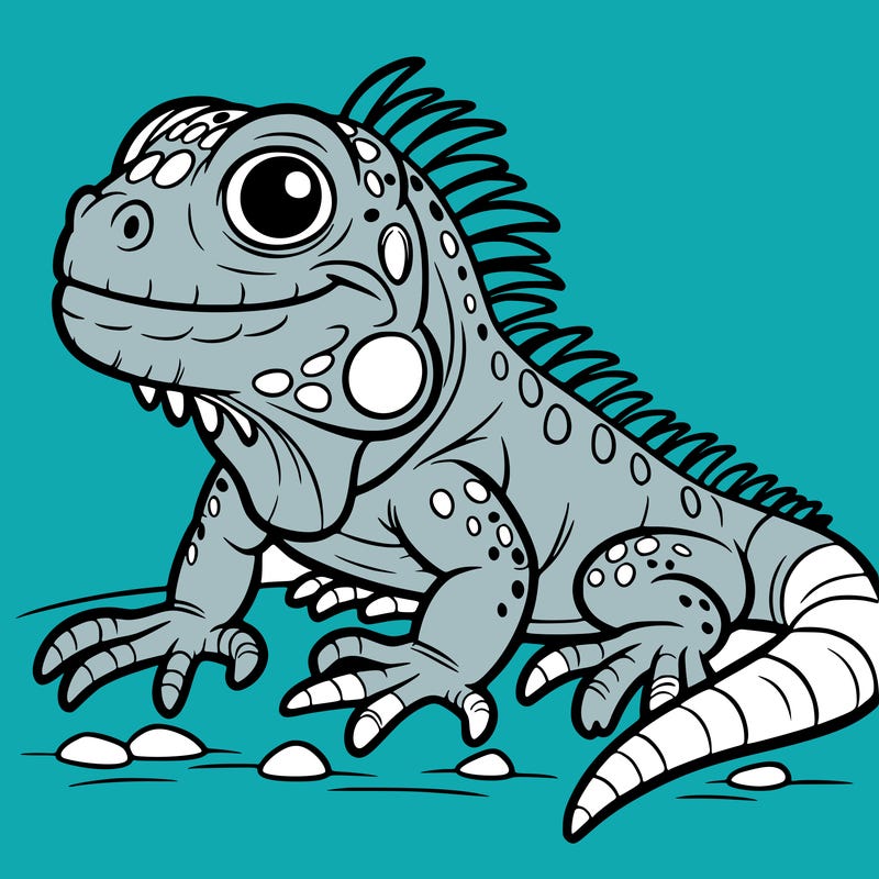 small iguana