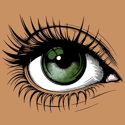 realistic eye