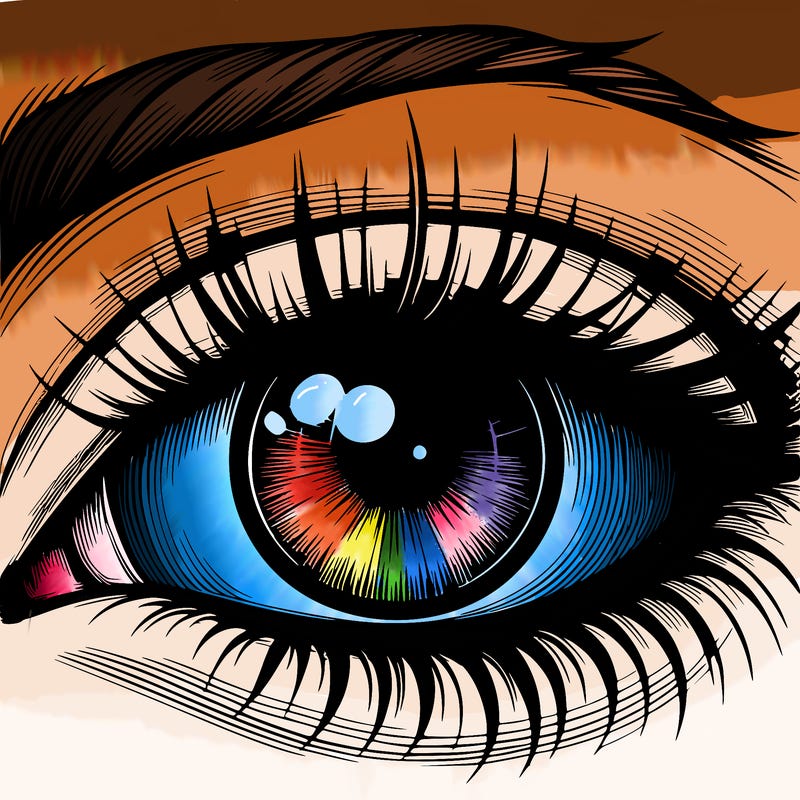 realistic eye