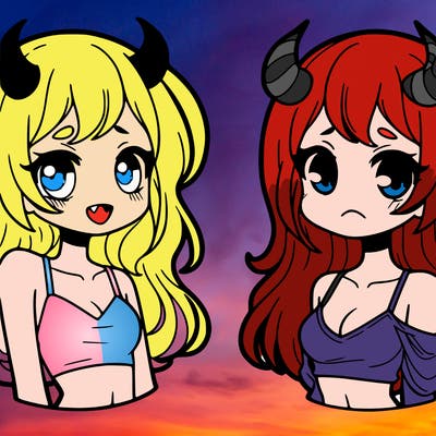 demons girls