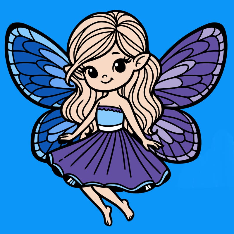 fairy with wings